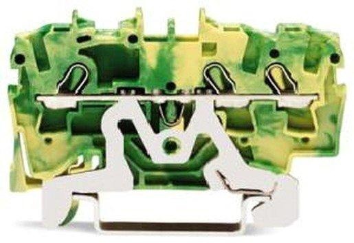 3 - Leiter Schutzklemme 2,5 mm² grün-gelb 