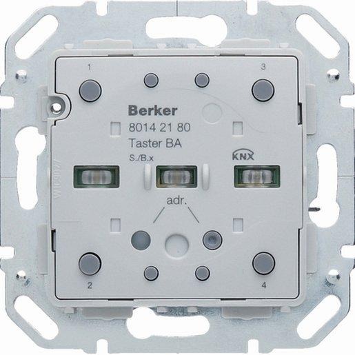 Tastsensor-Modul 2-fach mit integriertem Busankoppler KNX S.1/B.X. 