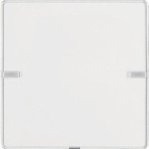 Tastsensor 1-fach Komfort mit Beschriftungsfeld KNX Q.1/Q.3 pws samt 