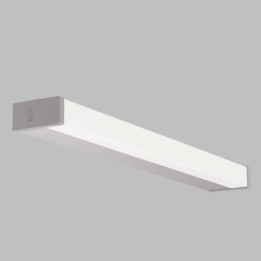 Spiegelleuchte 18 W 2000 lm Aluminium 