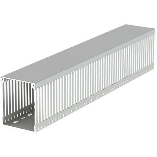 Verdrahtungskanal grau 100x80 U43X 