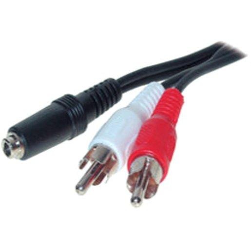 Audio Kabel Stereo Klinkenkupplung HP 30851 0,2 m 