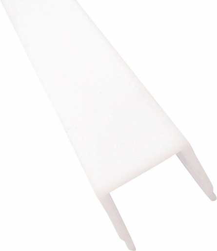LED Profil U-Abdeckung Opal 2m / Giza Lipod Lokom Larko Opac-30 Kozel 