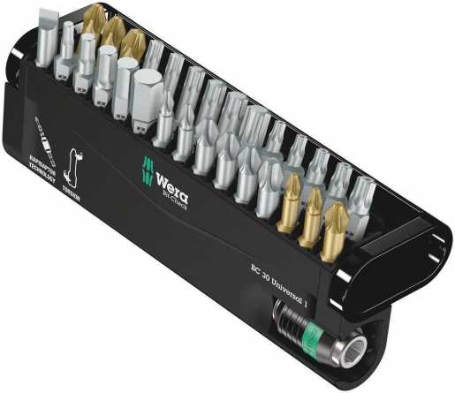 29 Bits im Bit-Check mit Rapidaptor Halter Satz 30-teilig 
