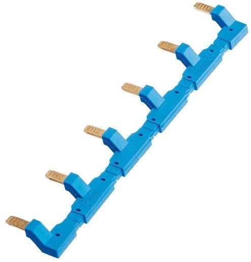 Verbindungsbrücke blau 6-polig für Fassungen 94.P4 und 94.54 