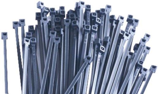 Kabelbinder detektierbare 380 x 4,5 mm blau 