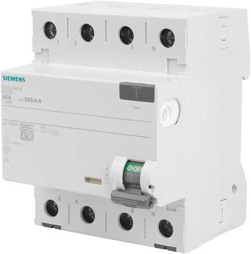 FI-Schutzschalter  40A 4-polig 300mA Typ A 