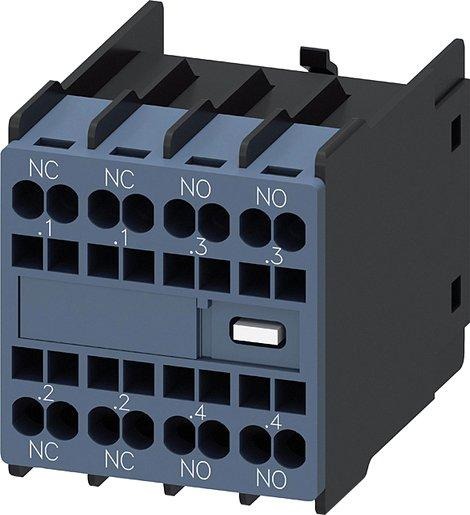 Hilfsschalterblock 2S+2Ö Strombahnen:1Ö 1S für Hilfs-/Motorschütze S00 