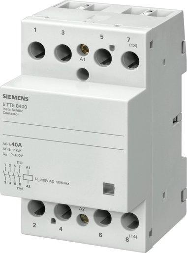 INSTA-Schütz 4S für AC230V 400V 40A Ansteuerung AC230V 