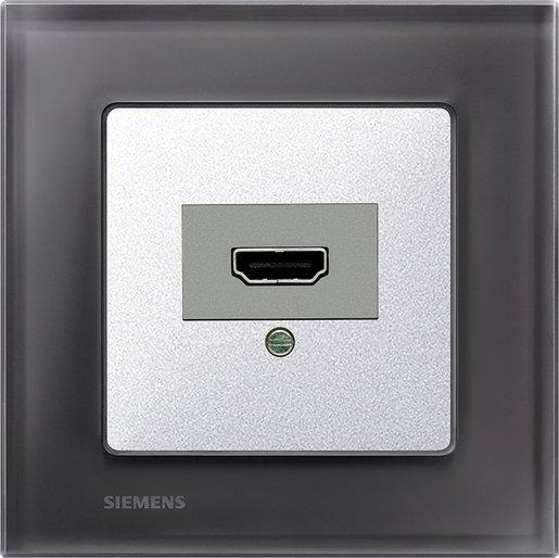 HDMI-Anschlussdose Schraubklemmen weiß 