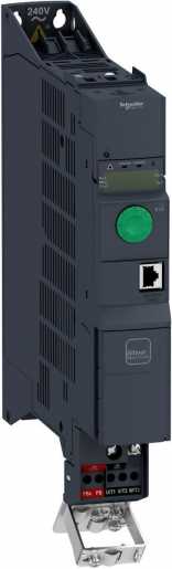Frequenzumrichter Buchbauform IP20 1x 200-240V 0,55kW EMV Filter C2 