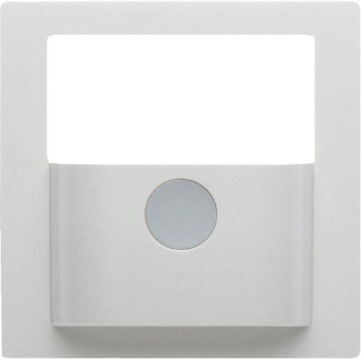 Abdeckung für Bewegungsmelder - Modul KNX PIR S.1 polarweiß glänzend 