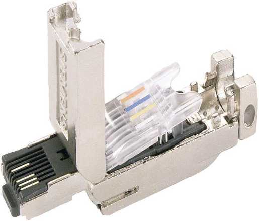 Ind. Ethernet FC RJ45 Plug 180 RJ45 Steckverbinder 180 Grd 