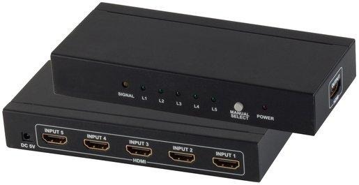 HDMI Switch Box 4K 3D 05-02005 Q 