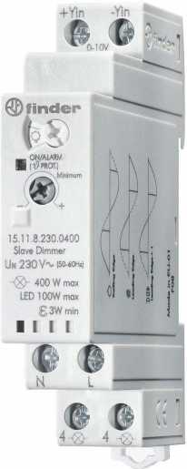Slave-Dimmer Steuereingang 0-10 V für die Master-Ansteuerung 