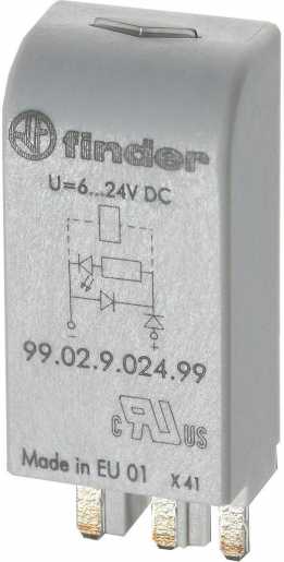 Modul grüne LED 6 bis 24 V AC/DC 