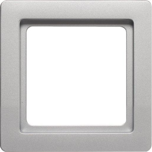Rahmen 1-fach Q.1 Aluminium matt lackiert 