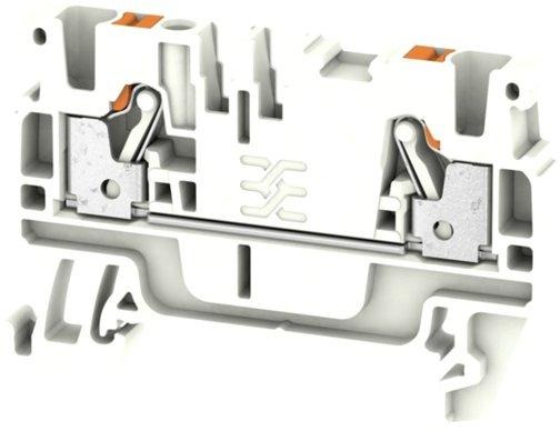 Durchgangsreihenklemme 0,5 - 2,5 mm² weiß 