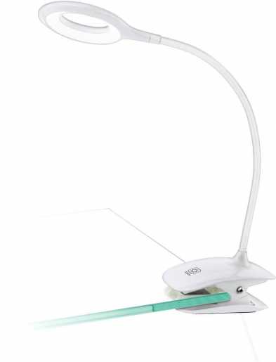 Klemmleuchte CABADO mit Touchdimmer mit USB LED 3W weiß 