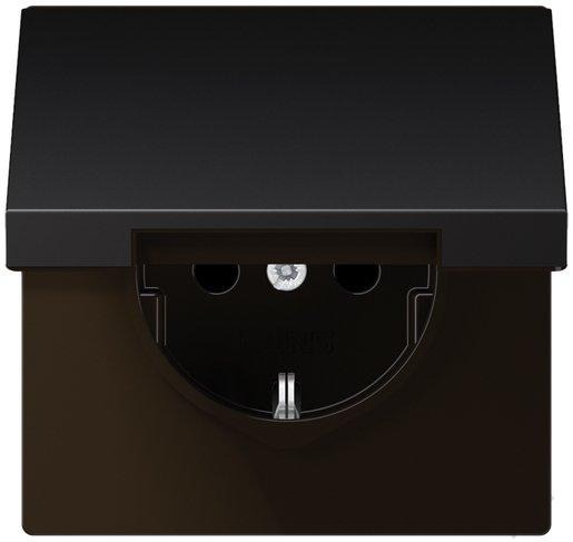 SCHUKO-Steckdose 16 A 250 V ~ Klappdeckel 
