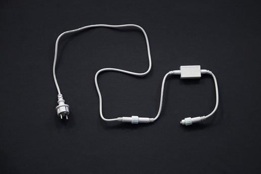 QuickFix LED Zuleitung EU 1,5m weißes Kabel 