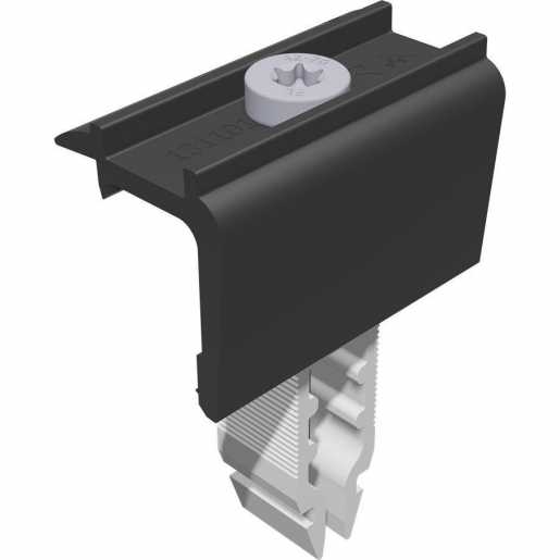 Endklemme Rapid16 40 - 50 mm schwarz 