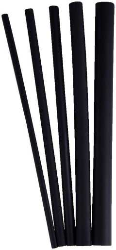 Wärmeschrumpfschlauch 3:1 3,2-1mm 1,2m schwarz 