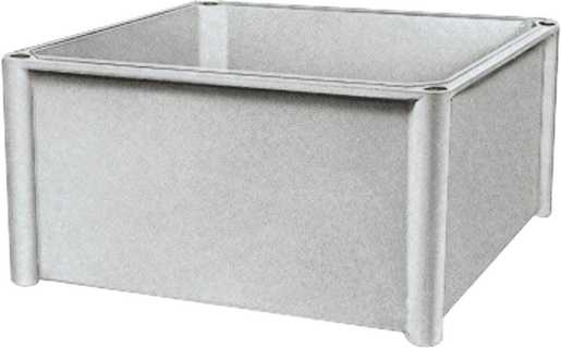 Unterteil THALASSA 27 X 36 X 13,5 mm RAL 7035 