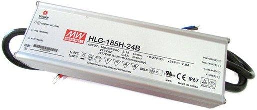 Getaktetes Netzteil 187 W für die Versorgung von LED Gruppen 187W IP67 24V 7,8A 