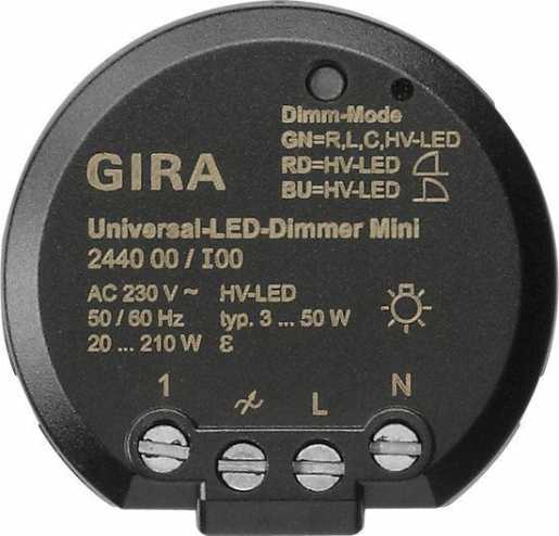 Uni-LED-Dimmer Mini Elektronik 