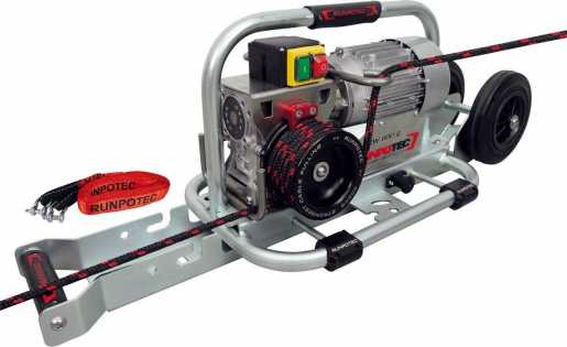 Spillwinde u. Trolley 