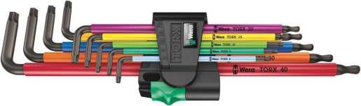 TORX XL Multicolour 1 Winkelschlüsselsatz lang 9-teilig 
