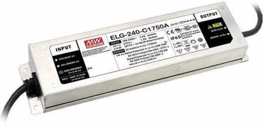 LED-Treiber 240 W 24 V 10 A - Schutzart IP67 