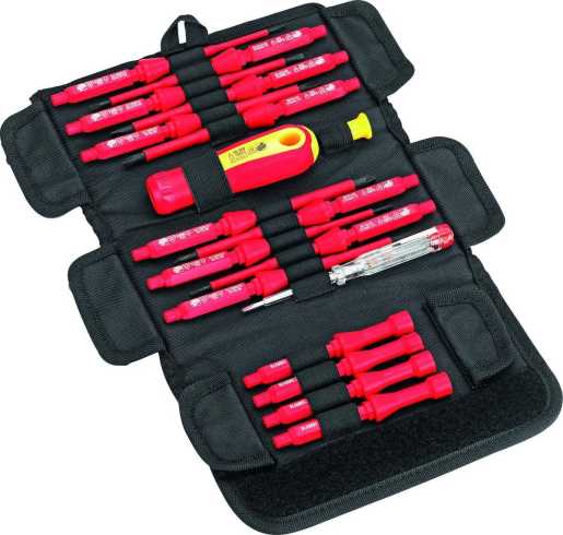 VDE-Schraubendreher-Wechselklingen-Set 18-teilig 