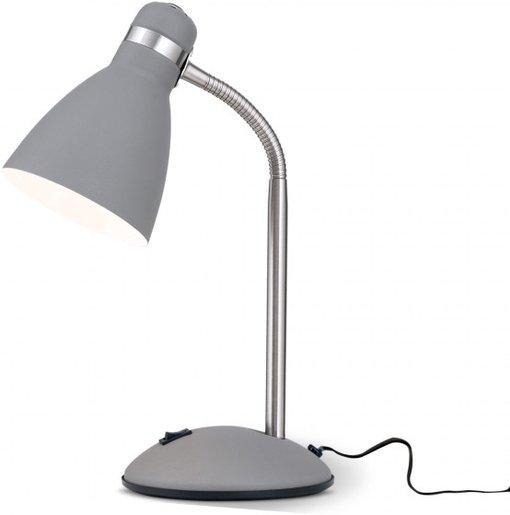 Schreibtischleuchte School 1xE27 max. 40W grau 