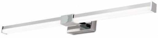 Spiegelleuchte Argo LED 12W 3000K IP44 B 55,5cm chrom 
