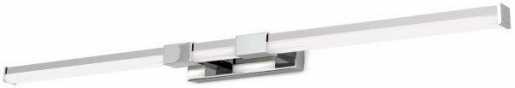 Spiegelleuchte Argo LED 18W 3000K IP44 B 75,5cm chrom 