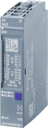 SIMATIC ET 200SP analoges Ausgangsmodul AQ 4x U/I Standard passend 