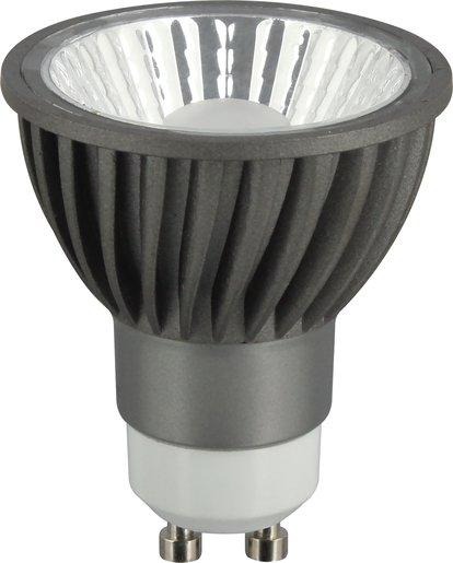 HALED LED Reflektorlampe HALED GU10 7W 230VAC 500lm 830 60° ND klar schwarz 