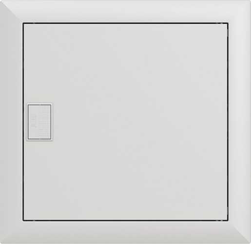 Stromkreisverteiler Unterputz 12 Platzeinheiten mit Tür und Blendrahmen 