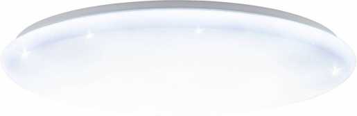 Deckenleuchte GIRON-S LED 60W 5800lm 3050K Ø760 weiß mit Kristalleffekt 