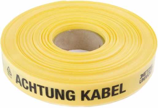 Leitungswarnband 250m x 0,25mm gelb 