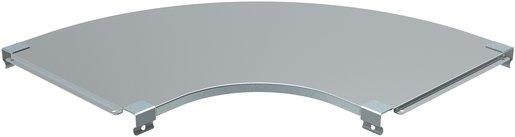 Deckel für Bogen 90° P31 horizontal B200 sendzimirverzinkt 