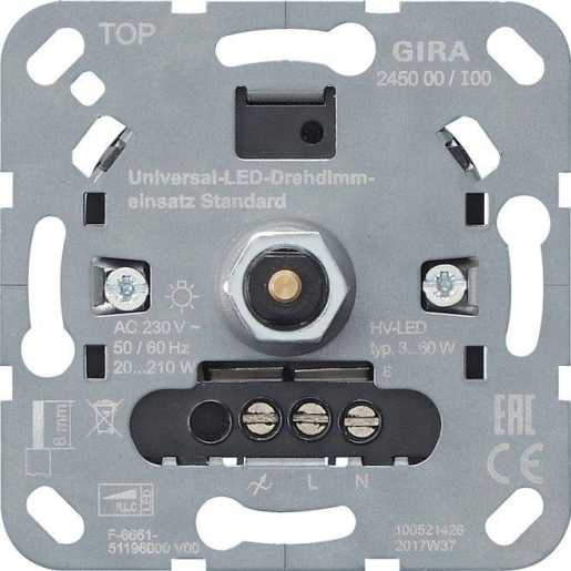 S3000 Uni-LED-Drehdimmeinsatz Standard 