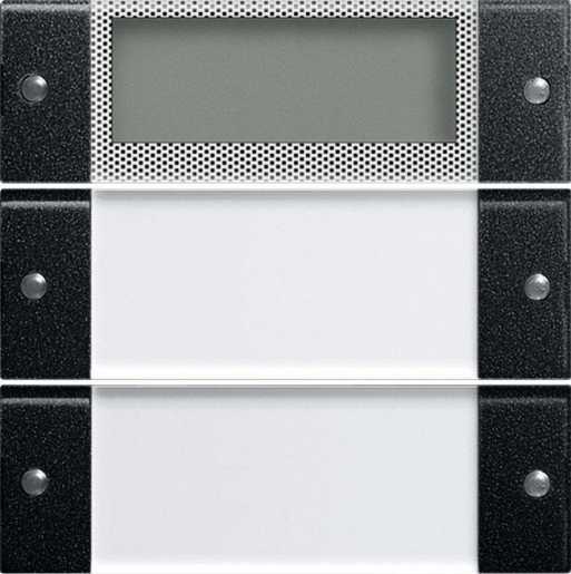 Wippenset 2-fach Plus BSF System 55 Klar schwarz matt 