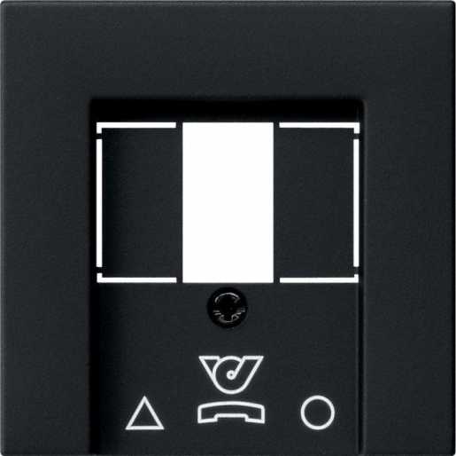 Abd. TDO-Anschlussdose System 55 Schwarz m 