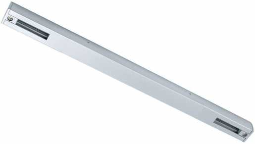 URail Mitteleinspeisung 3/4/5-adrig max 1000W Chrom matt seperat schaltbar 