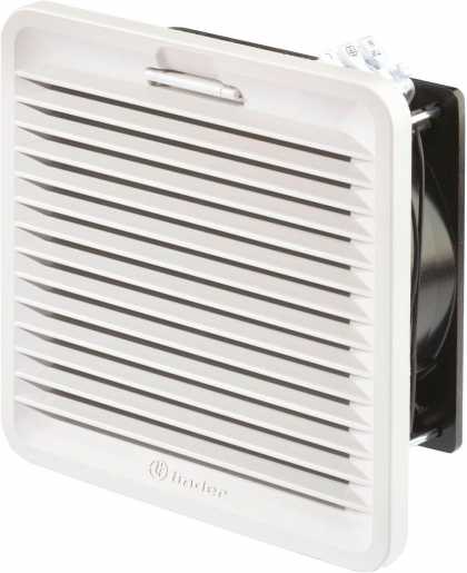 Filterlüfter Baugröße 2 IP54 für bis zu 55 m3 / h - 230 V AC / 28 Watt 
