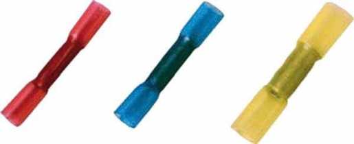 Isolierter Stoßverbinder mit Schrumpfisolation 1,5-2,5 mm² blau 