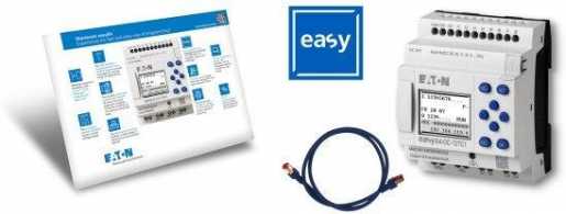EASY-BOX-E4-DC1 Starterpaket bestehend aus EASY-E4-DC-12TC1 Patchleitung 